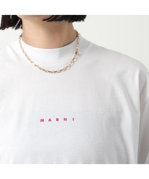 MARNI Tシャツ THJE0263P1 USCS87 ミドルスリーブ MARNI マルニ Tシャツ THJE0263P1 USCS87 レディース ミドル
