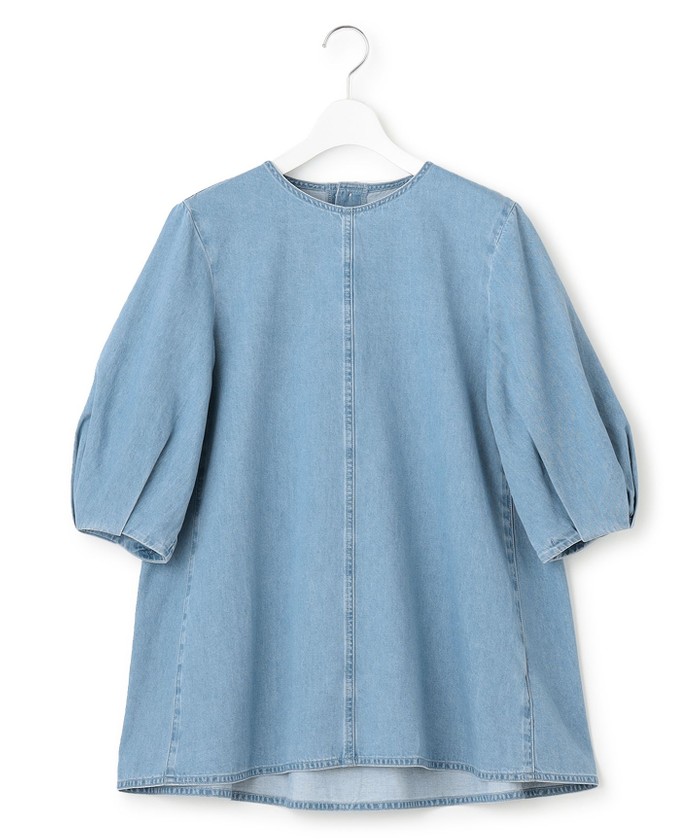 セール】【Oggi4月号掲載/洗える】23区DENIM ライトダンガリー