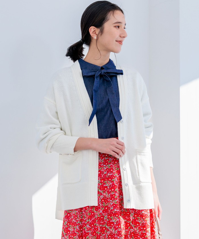sacai ラメ入り　カーディガン sacai - Sacai(サカイ) ドッキング ラメ カーディガン メンズ