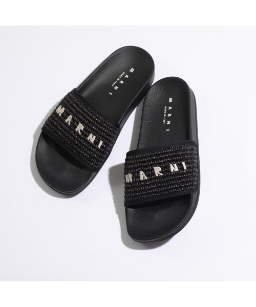 セール】MARNI サンダル SAMS016102 P3860 ロゴ刺繍 (505893541