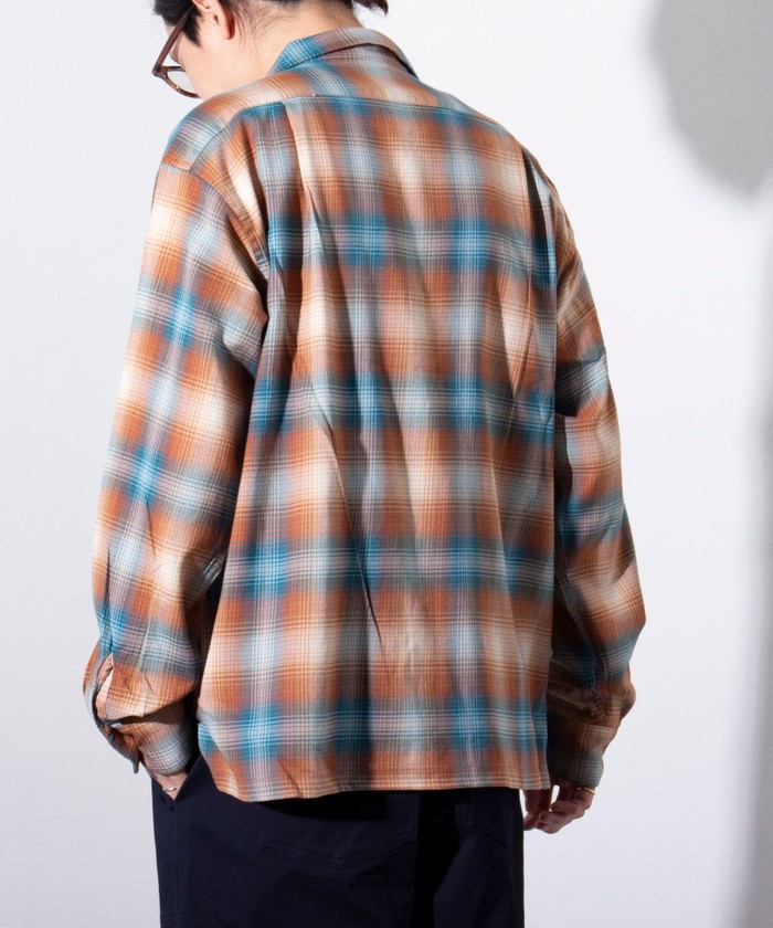限定展開】【PENDLETON/ペンドルトン】チェック オープンカラー