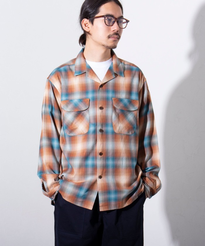 限定展開】【PENDLETON/ペンドルトン】チェック オープンカラーシャツ