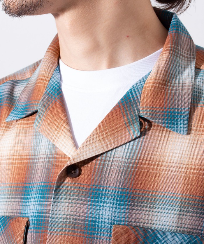 限定展開】【PENDLETON/ペンドルトン】チェック オープンカラー