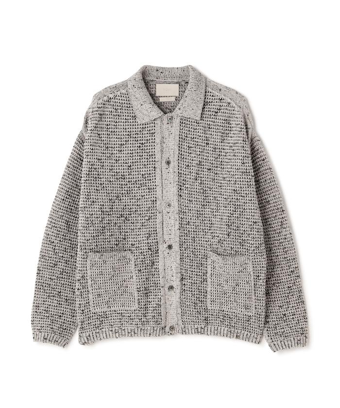 YOKE/ヨーク/MESH KNITTED BUTTONED CARDIGAN(505894330 YOKE/ヨーク/MESH KNITTED BUTTONED CARDIGAN(505894330