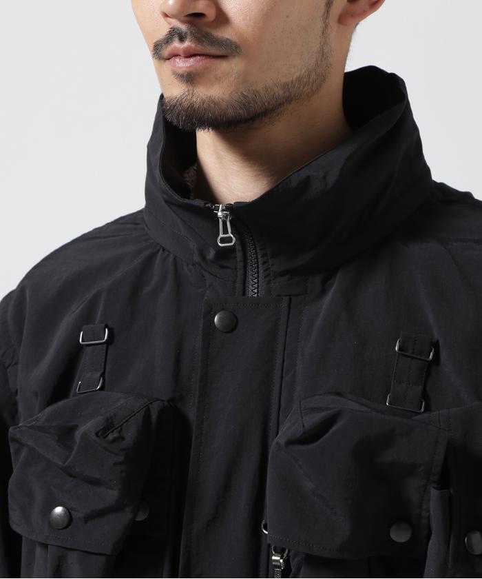 YOKE ミリタリージャケット YOKE MULTI POCKETS UTILITY BLOUSON [MIST GREEN] - Fresh