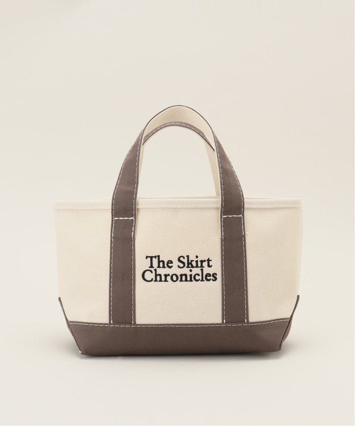 The Skirt Chronicles SLOBE別注 キャンバスミニトート The Skirt Chronicles】SLOBE別注 キャンバスミニトートバッグ