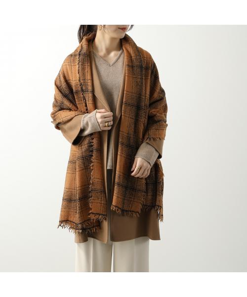 Faliero Sarti ストール Lorana ローナ チェック(505895729