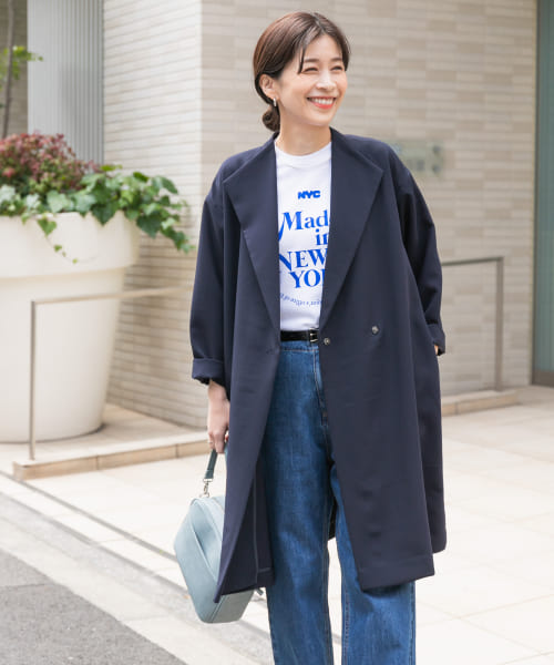 ダブルクロスガウンコート｜アーバンリサーチの通販｜&mall