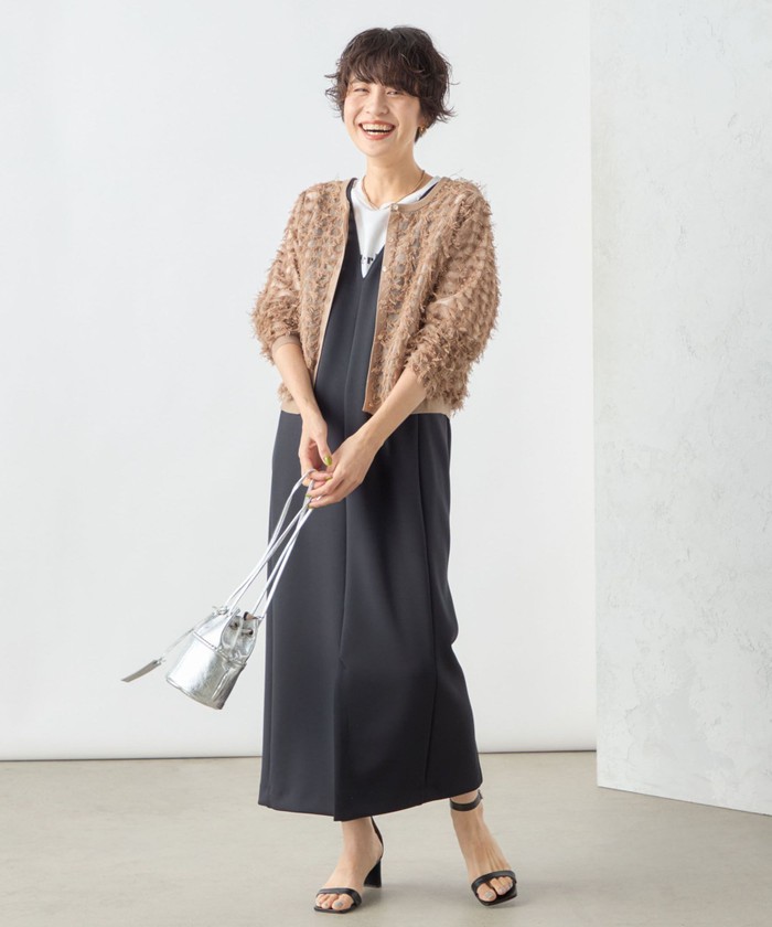 クーポン】【セール 30%OFF】《手洗い可能》カットフリンジ2WAY