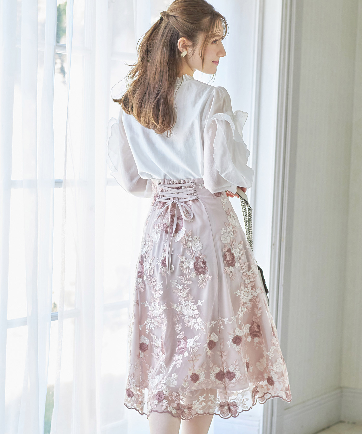 セール】トッコクローゼット tocco closet バックレースアップ セール】トッコクローゼット tocco closet バックレースアップ
