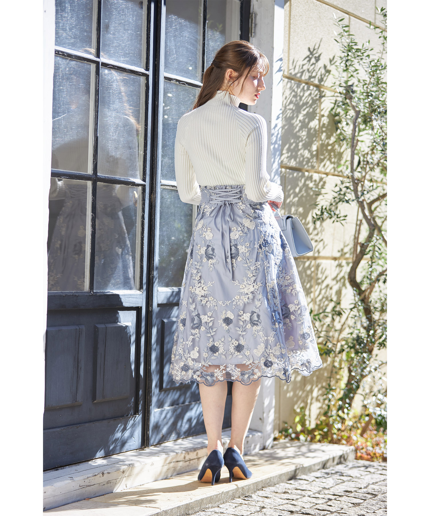 セール】トッコクローゼット tocco closet バックレースアップ セール】トッコクローゼット tocco closet バックレースアップ