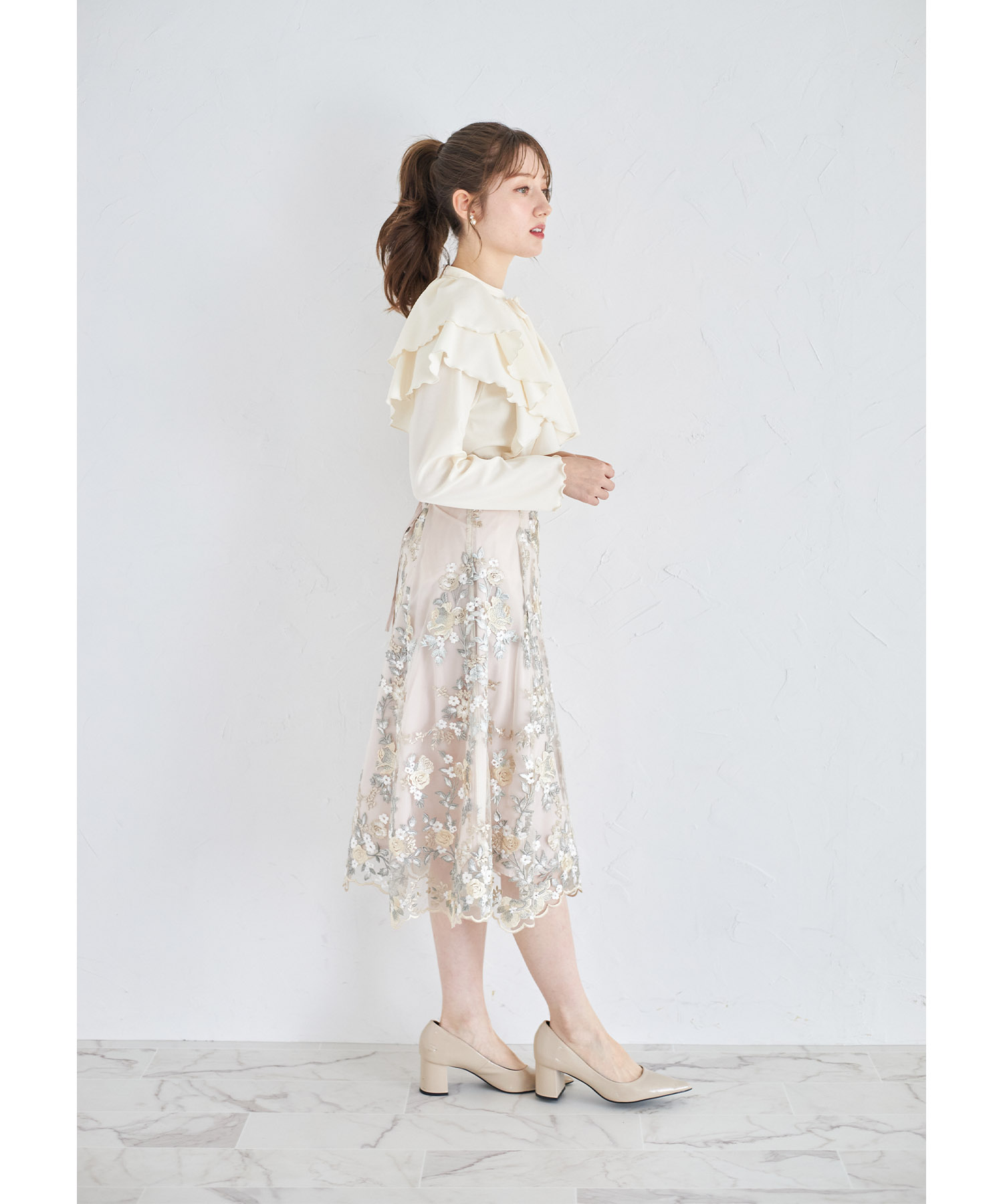 セール】トッコクローゼット tocco closet バックレースアップ セール】トッコクローゼット tocco closet バックレースアップ