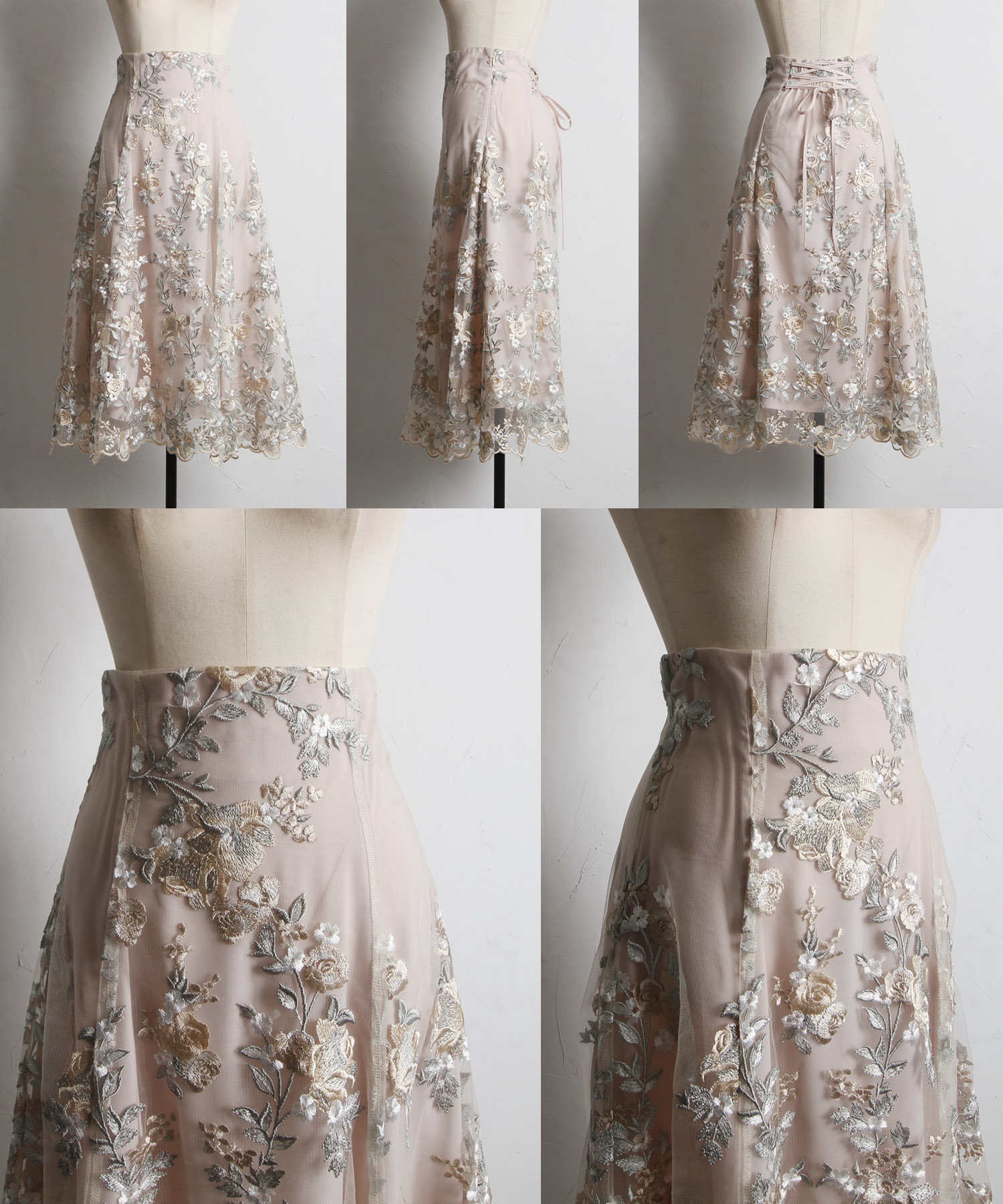 セール】トッコクローゼット tocco closet バックレースアップ