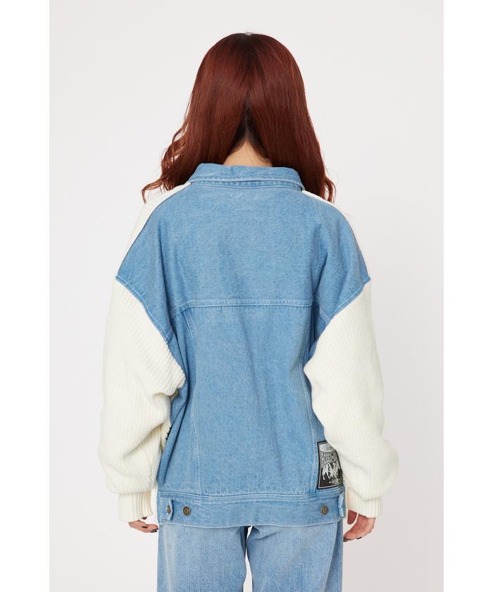 DENIM ドッキングカーディガン(505896642) | ロデオクラウンズ