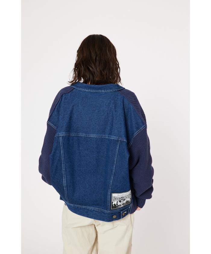 DENIM ドッキングカーディガン(505896642) | ロデオクラウンズ