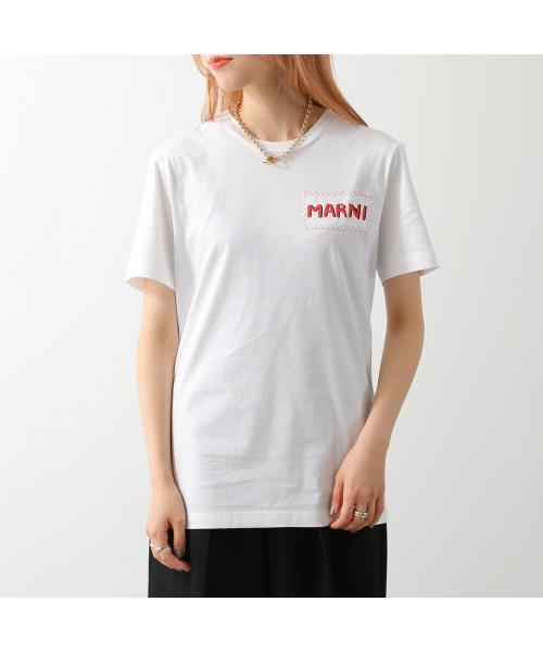 MARNI 半袖Tシャツ HUMU0198X0 UTC017 ロゴT セール】マルニ MARNI MARNI 半袖Tシャツ HUMU0198X0 UTC017