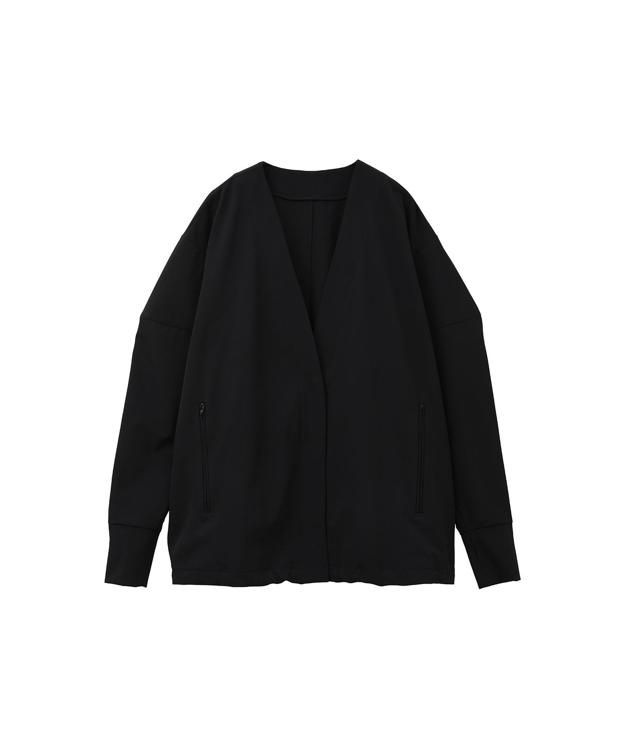 クラネ CLANE NO COLLAR RASH GUARD JACKET （BEIGE