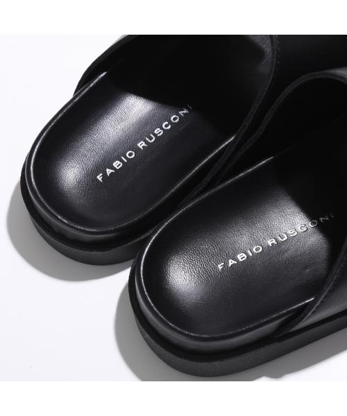 FABIO RUSCONI サンダル DOMA フラット ダブルストラップ ファビオルスコーニ FABIO RUSCONI FABIO RUSCONI サンダル DOMA
