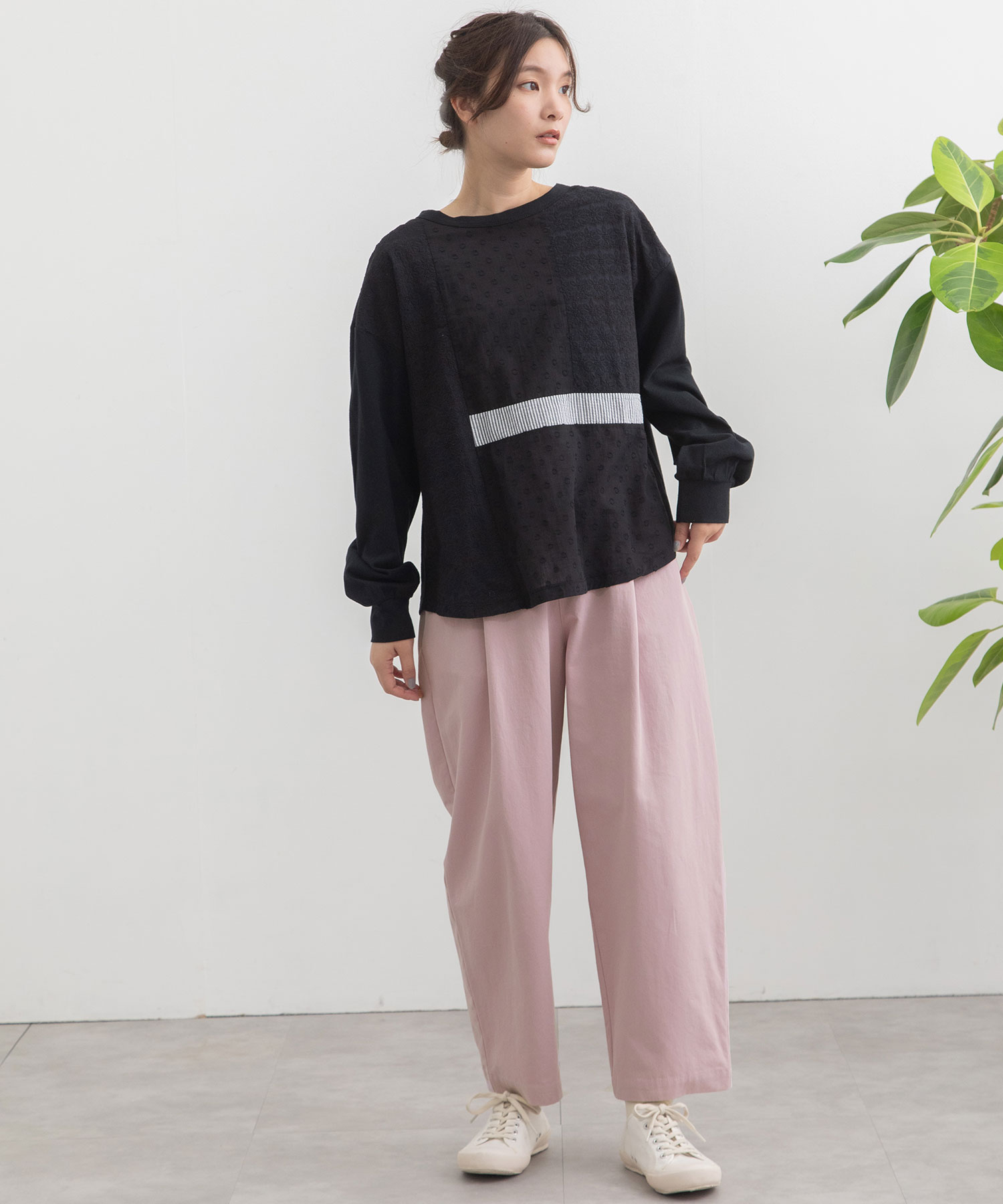 PATOU パトゥ コットン オープン プレイスーツ オールインワン LI0029002999B-01_Lea_grande.
