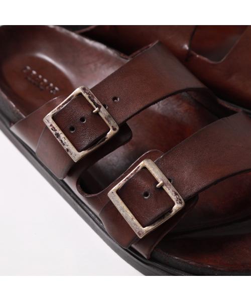AriKy【新品未使用】サンタトリニータ レザーベルト ダークブラウン TORY LEATHER(トリーレザー) 2280 2282 フック型バックル
