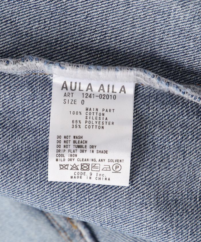セール】AULA AILA(アウラ アイラ)別注アシンメトリーデニム セール】AULA AILA(アウラ アイラ)別注アシンメトリーデニム