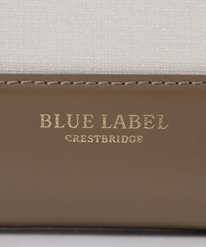 クレストブリッジチェックPVC二つ折り財布(505859239) | BLUE LABEL