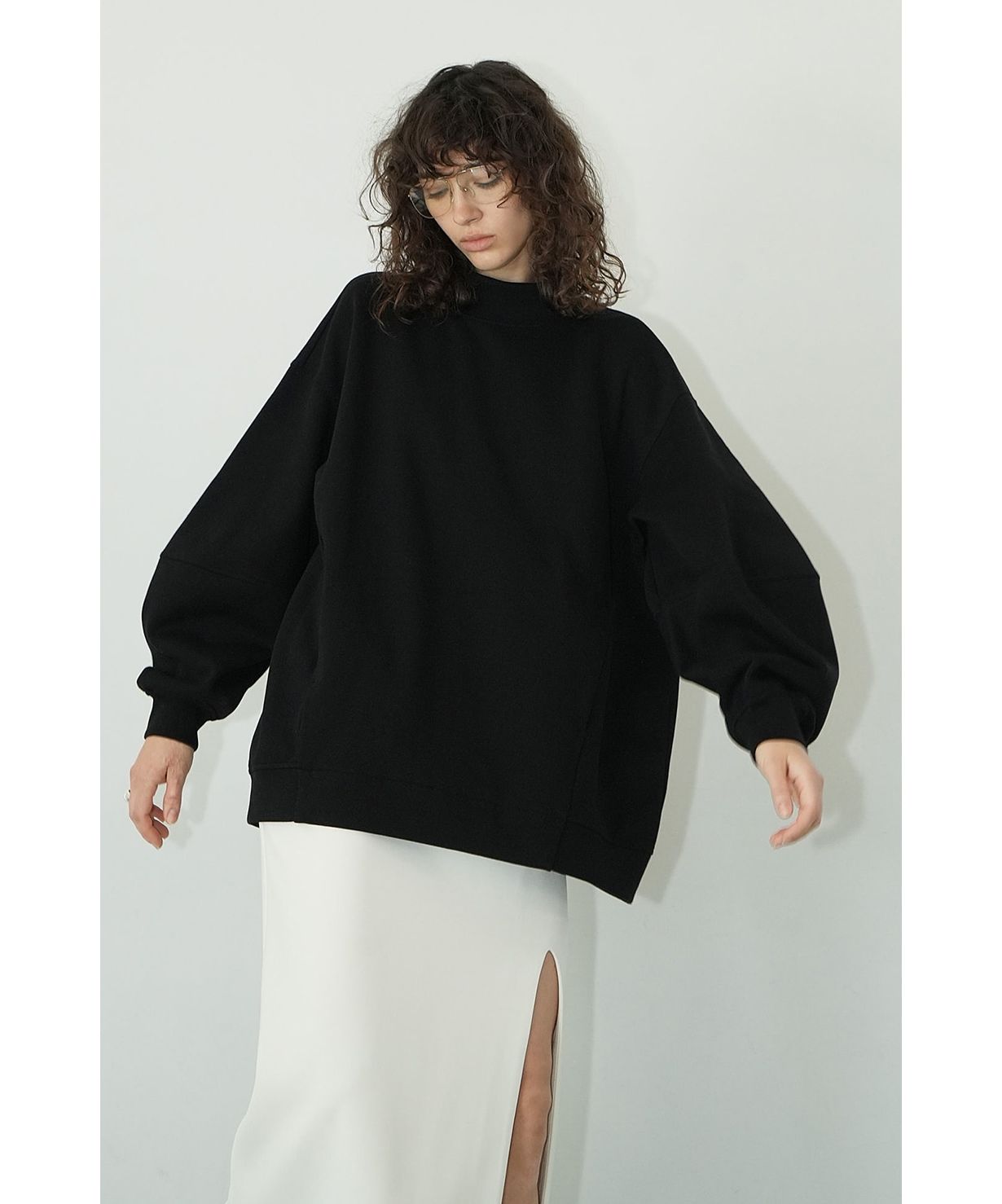 セール】MOCKNECK OVER TOPS(505880201) | クラネ(CLANE) - d