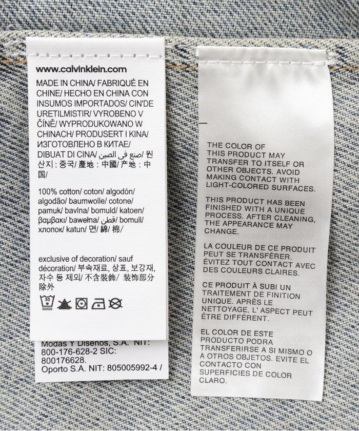 Calvin Klein(カルバンクライン)ボクシーデニムジャケット Calvin Klein(カルバンクライン)ボクシーデニムジャケット