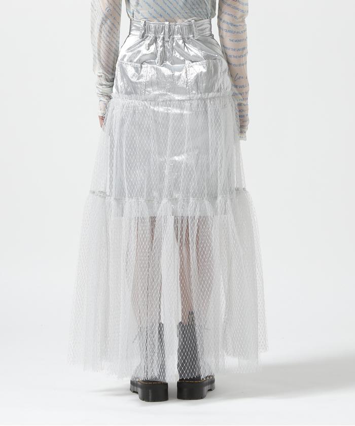 MAISON SPECIAL ダイヤメッシュフーディ ¥15,950 セール】MAISON SPECIAL/メゾンスペシャル/Metallic Hard Tulle