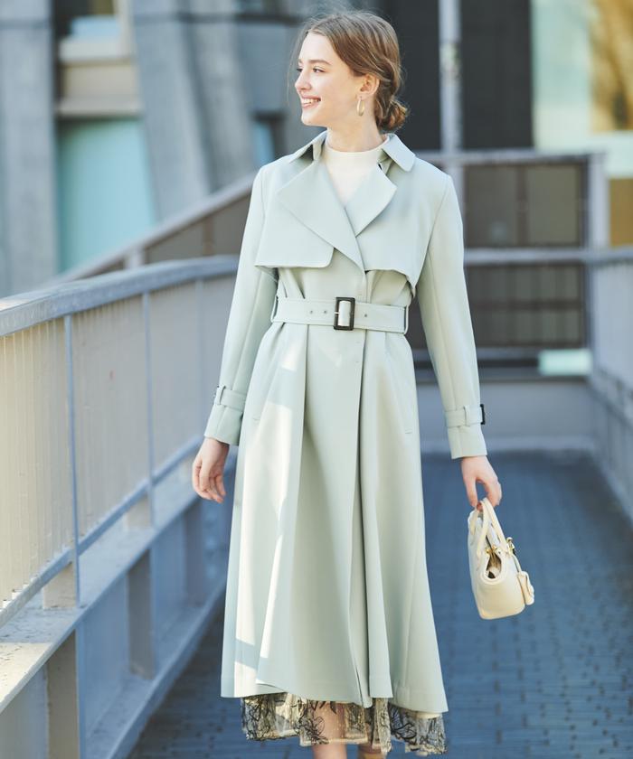 DRESSEDUNDRESSED ウール トレンチコート DRESSEDUNDRESSED ウール トレンチコート