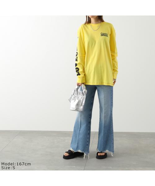 セール 43%OFF】ガニー GANNI GANNI ロンT Light Jersey Layered セール 43%OFF】ガニー GANNI GANNI ロンT Light Jersey Layered