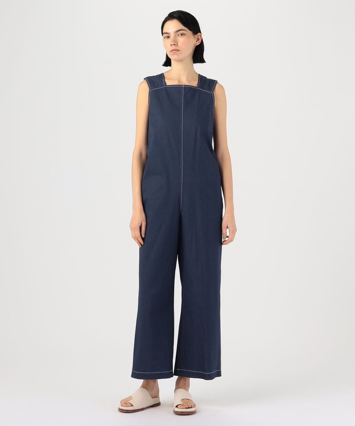 【美品】MACPHEE コットントリコット サロペット セール 40%OFF】コットントリコット サロペット(505901107