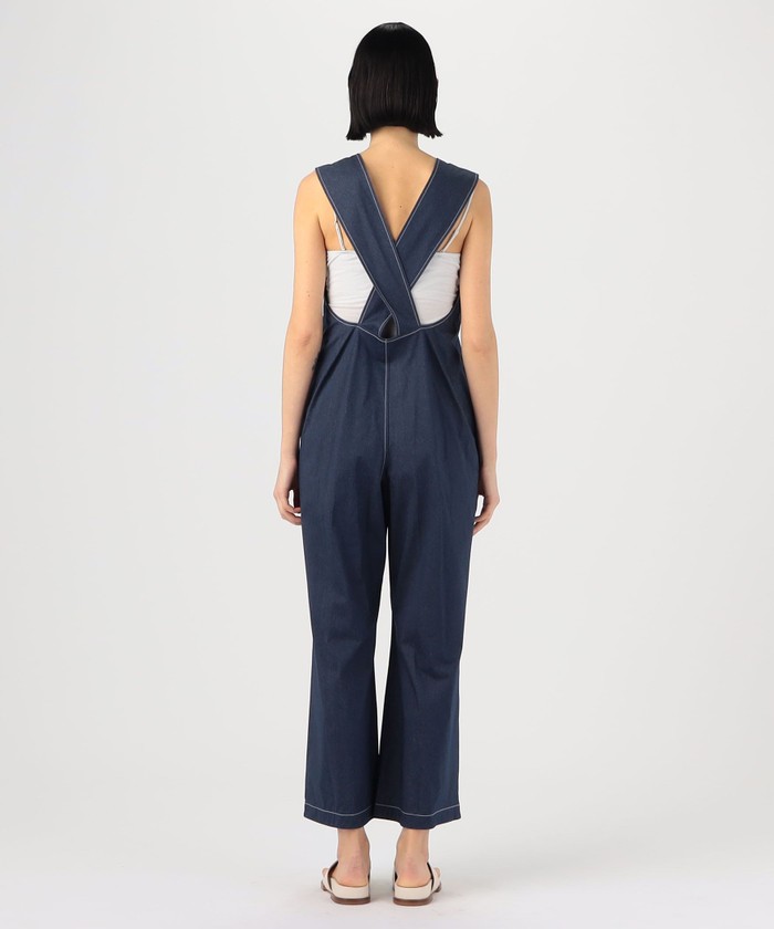【美品】MACPHEE コットントリコット サロペット 12064206437.jpg