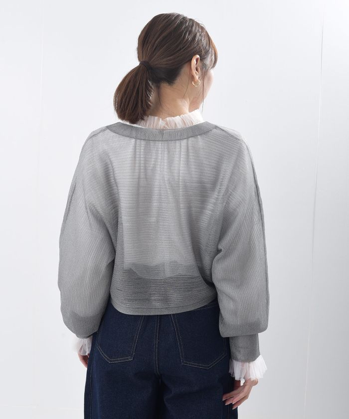 Linder ss17 カーディガン フォックスカシミヤ ショールカラーカーディガン | TOMORROWLAND