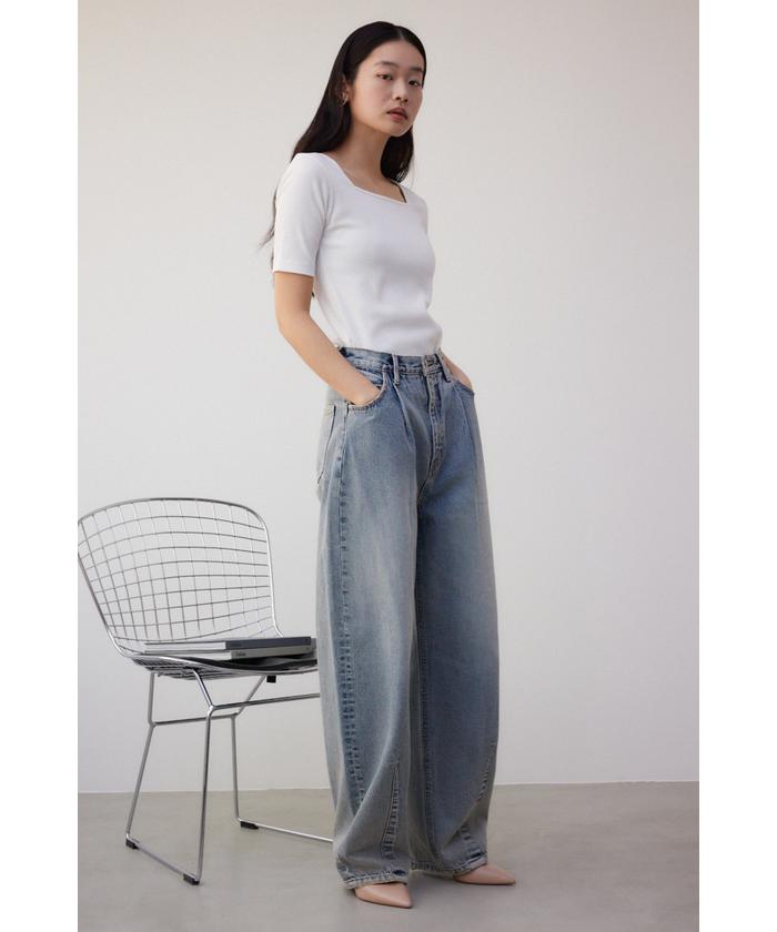 AZUL DENIM タックカーブデニム(505901841) | アズールバイ AZUL DENIM タックカーブデニム(505901841) | アズールバイ