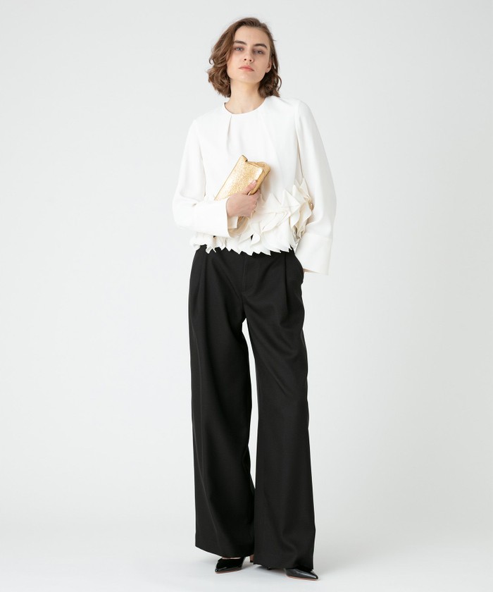 セール 50%OFF】【LOULOU WILLOUGHBY】ラッフルコサージュ セール 50%OFF】【LOULOU WILLOUGHBY】ラッフルコサージュ