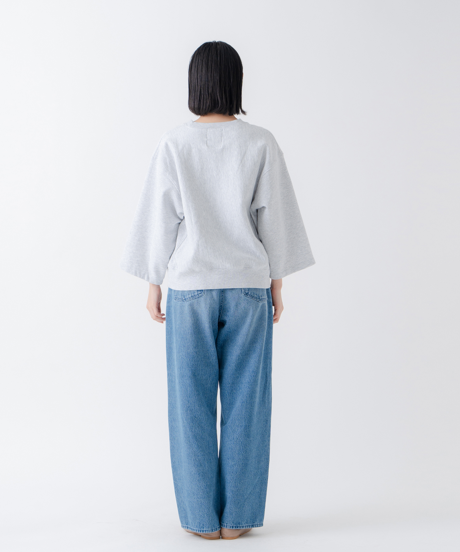 セール 50%OFF】カーキ KHA:KI 「KHA:KI/カーキ」七分袖クルー