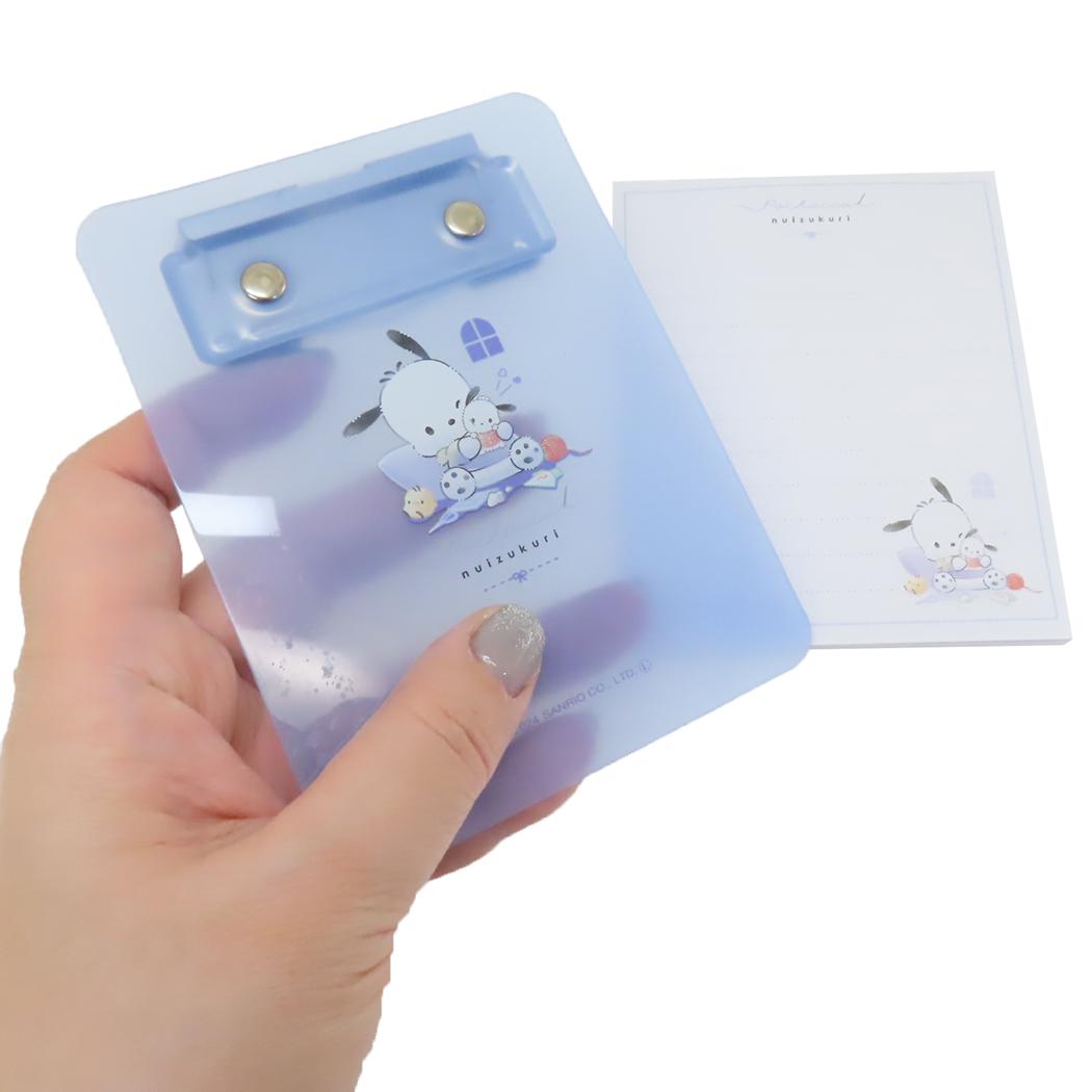 サンリオ　スタッキングケース付き　メモ　セット シネマコレクション cinemacollection ポチャッコ メモ帳 クリア