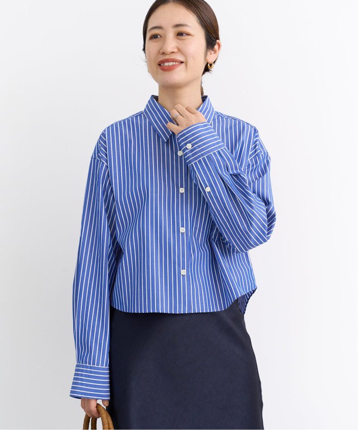タイプライタークロップドシャツ(505901497) | イエナ(IENA) - d fashion タイプライタークロップドシャツ(505901497) | イエナ(IENA) - d fashion