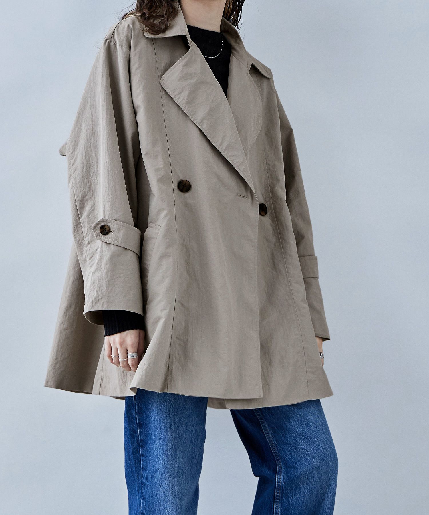 DIESEL ミドルトレンチコート FOUND GOOD トレンチコート コート ハッスイミドルトレンチ