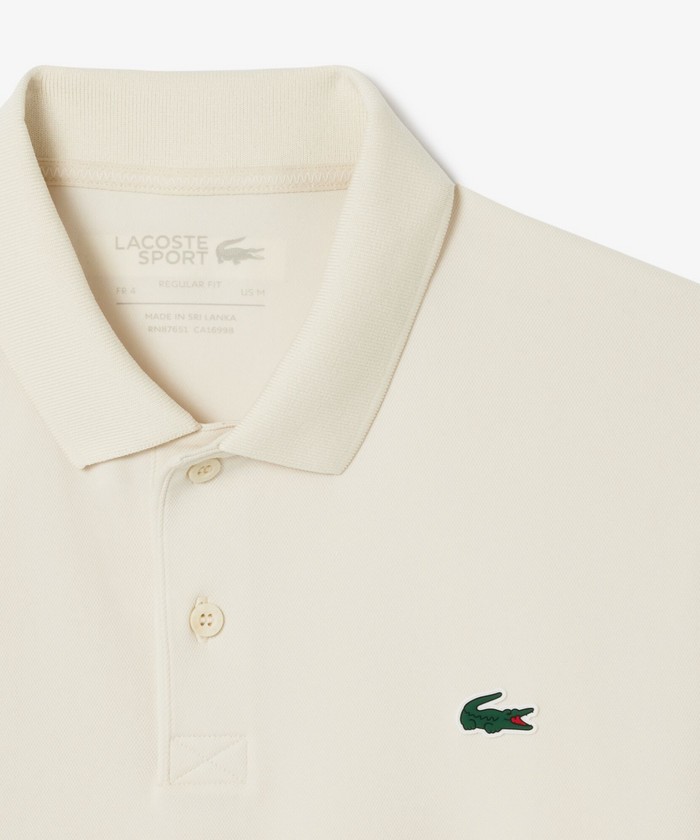 LACOSTE｜アシンメトリーウルトラドライポロシャツ | Rakuten