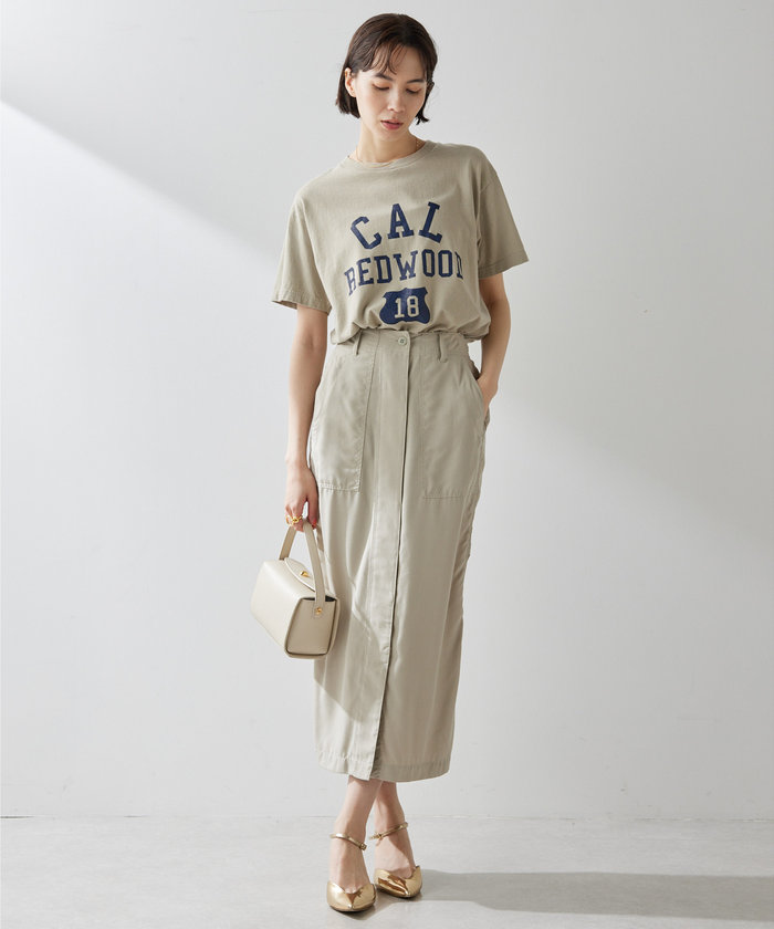 セール 10%OFF】バックサテンスカート(505902517) | ウィム