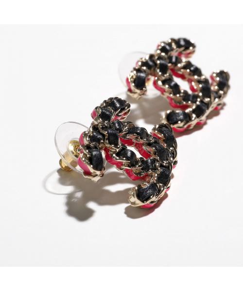 CHANEL ピアス ABB474 B14180 ココマーク ロープチェーン CHANEL ピアス ABB474 B14180 ココマーク ロープチェーン