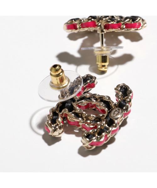 CHANEL ピアス ABB474 B14180 ココマーク ロープチェーン CHANEL ピアス ABB474 B14180 ココマーク ロープチェーン
