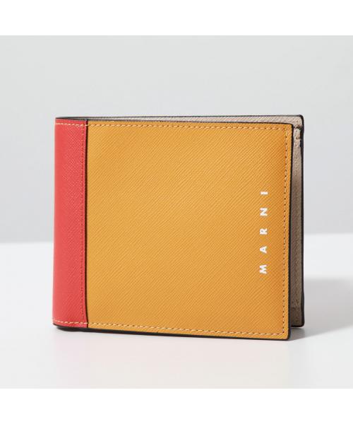セール】MARNI 二つ折り財布 PFMI0003L1 LV520(505903124 セール】MARNI 二つ折り財布 PFMI0003L1 LV520(505903124