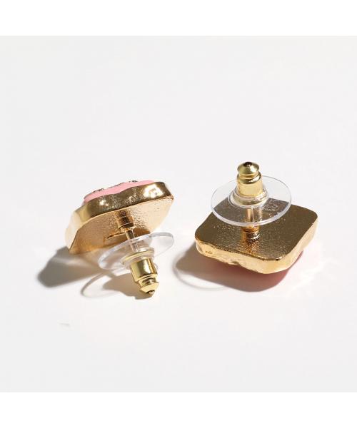 CHANEL ピアス ABC253 B14730 スクエア ココマーク メタル CHANEL ピアス ABC253 B14730 スクエア ココマーク メタル