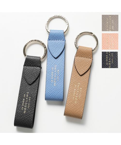 セール】SMYTHSON キーリング PANAMA KEYRING W/LEATHER STRAP 1023996 (505904021) |  スマイソン(SMYTHSON) - d fashion