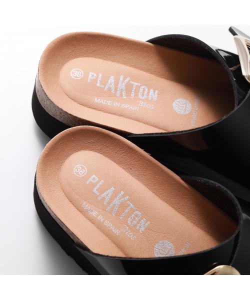 セール 43%OFF】PLAKTON サンダル 165964 ビッグバックル 厚底