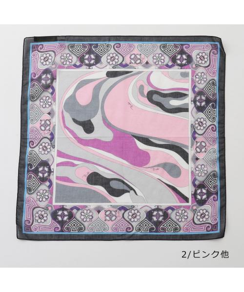2025公式店舗 PUCCI EMILIO PUCCI セール】プッチ スカーフ コットン P8052 小物