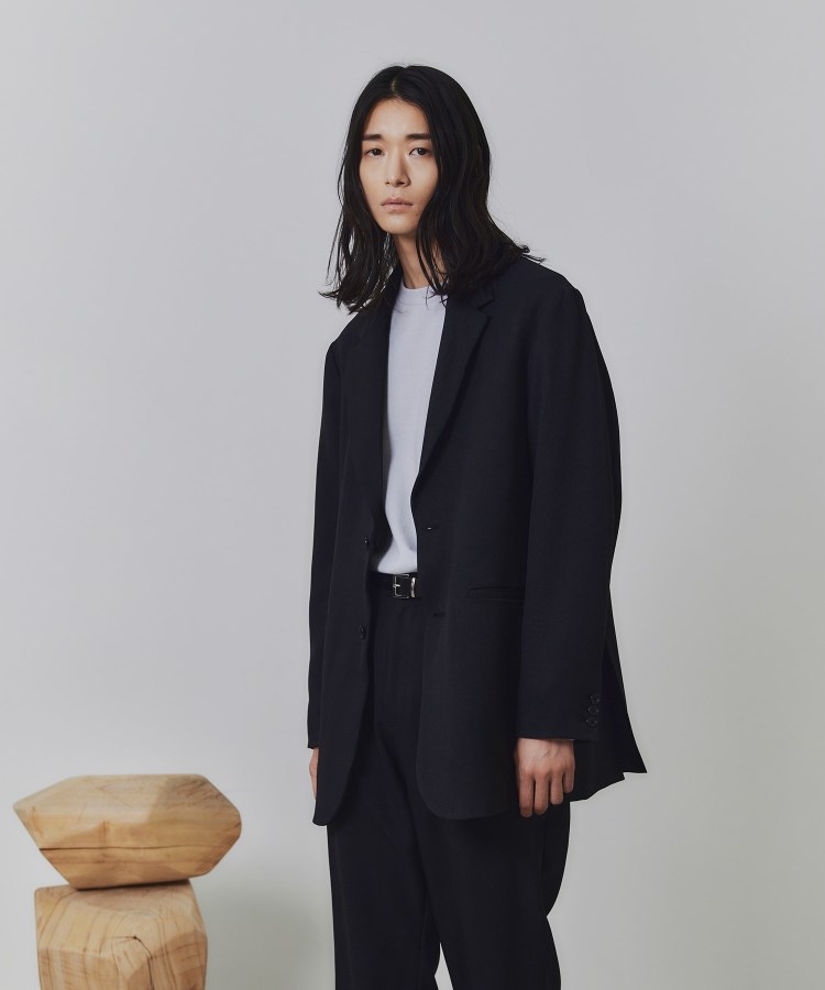 【未使用品】shareef ダブルジャケット スーツセットアップ　ブルー 楽天市場】セットアップ ジャケット ブルー パンツ スーツ